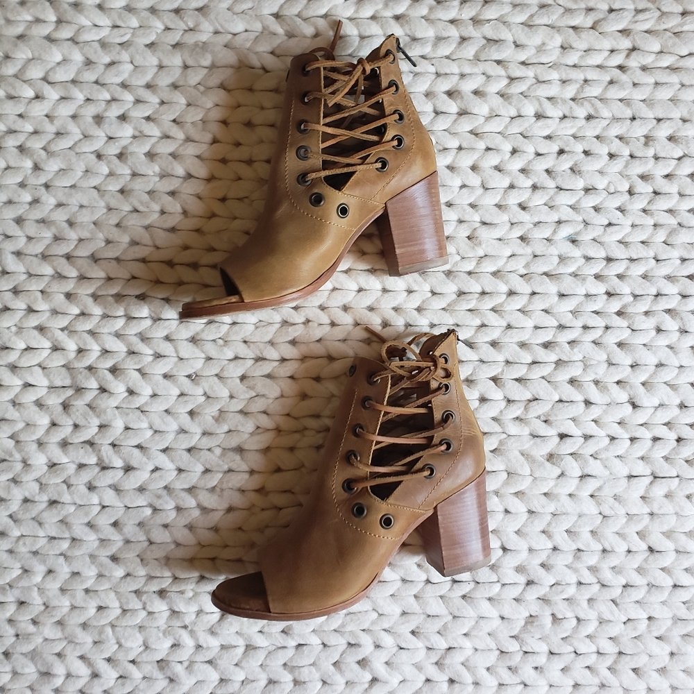 Baske California Fury Open Toe Booties - Picture 2 of 12